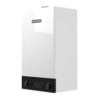 Котел газовый настенный бытовой KONORD C40F, c закрытой камерой сгорания	