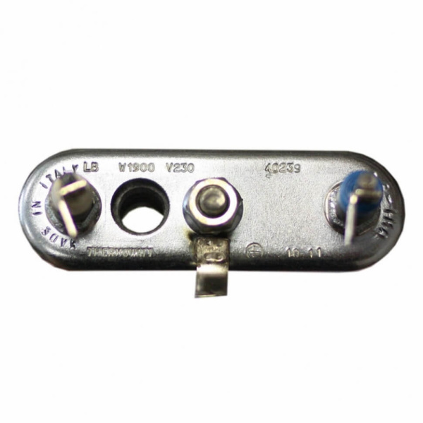 ТЭН 1900W (прям. с отв.,с буртом) L185 TW
