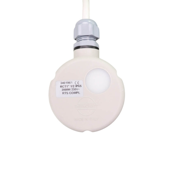 ТЭНовая группа для котла, RCT резьба 1"1/2 TI 2000W 230V нерж. в сборе с термостатом RTS R 75/97° 