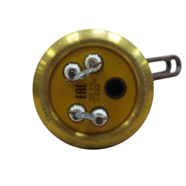 Нагрев. элемент RF 2,0 кВт медьTW(1,0+1,0)  М6 D64 L305